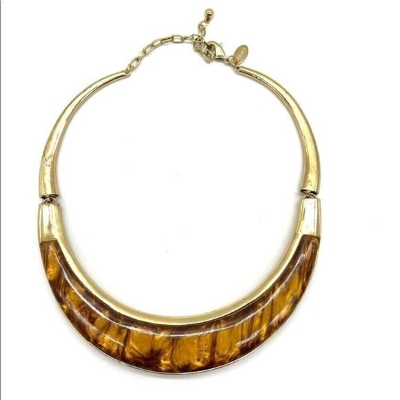 Chico’s 2side Bar Necklace in Gold Tone - Picture 5 of 5